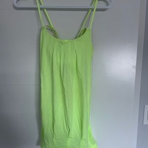 Lululemon open back tank top